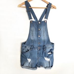TINSELTOWN Overall Shorts